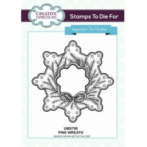 Pine Wreath - Stamps To Die For
